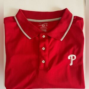 Men’s Stitches Athletic Gear Genuine merchandise Philadelphia Phillies Polo XXL